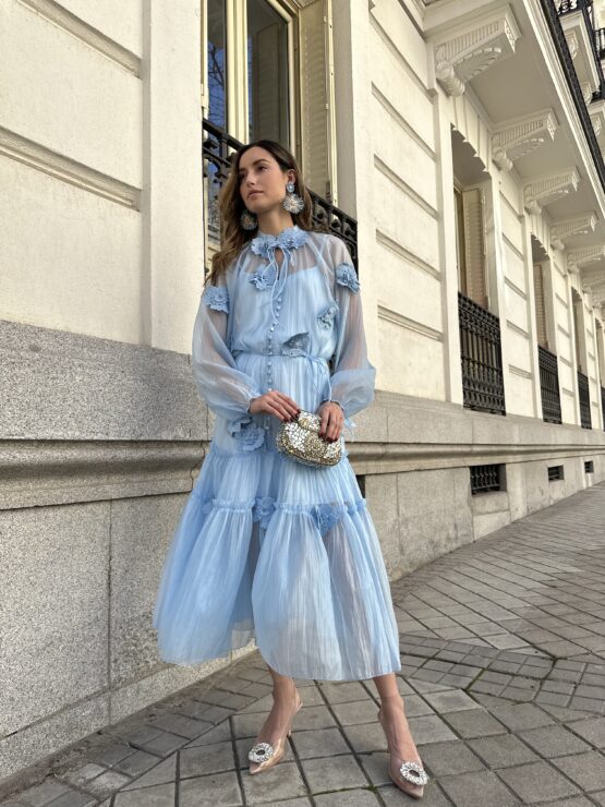 Vestido Elise sky Blue - Imagen 2