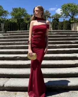 Vestido Normandie rouge