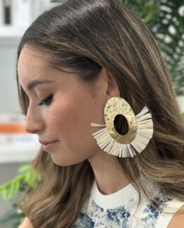 Pendiente azores white