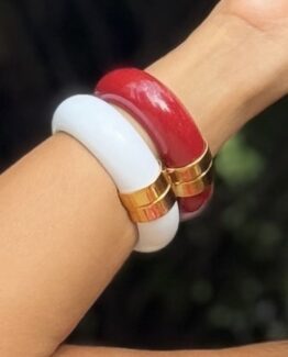Brazalete Venecia blanco
