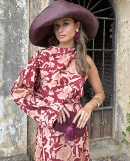 Conjunto pippa Burdeos