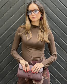 Camiseta  cashmere second skin chocolate