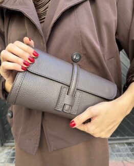 Bolso de piel Gabrielle chocolate