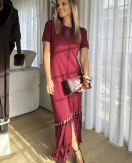 Vestido de punto linete