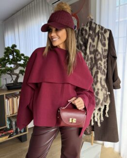 Capa Burdeos rouge