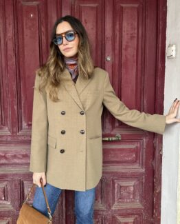 Blazer Milán camel