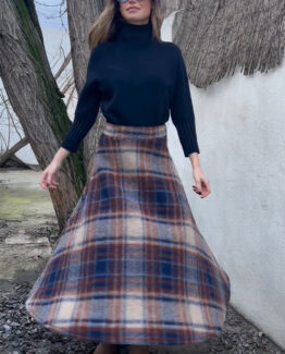 Falda tramontana cuadros