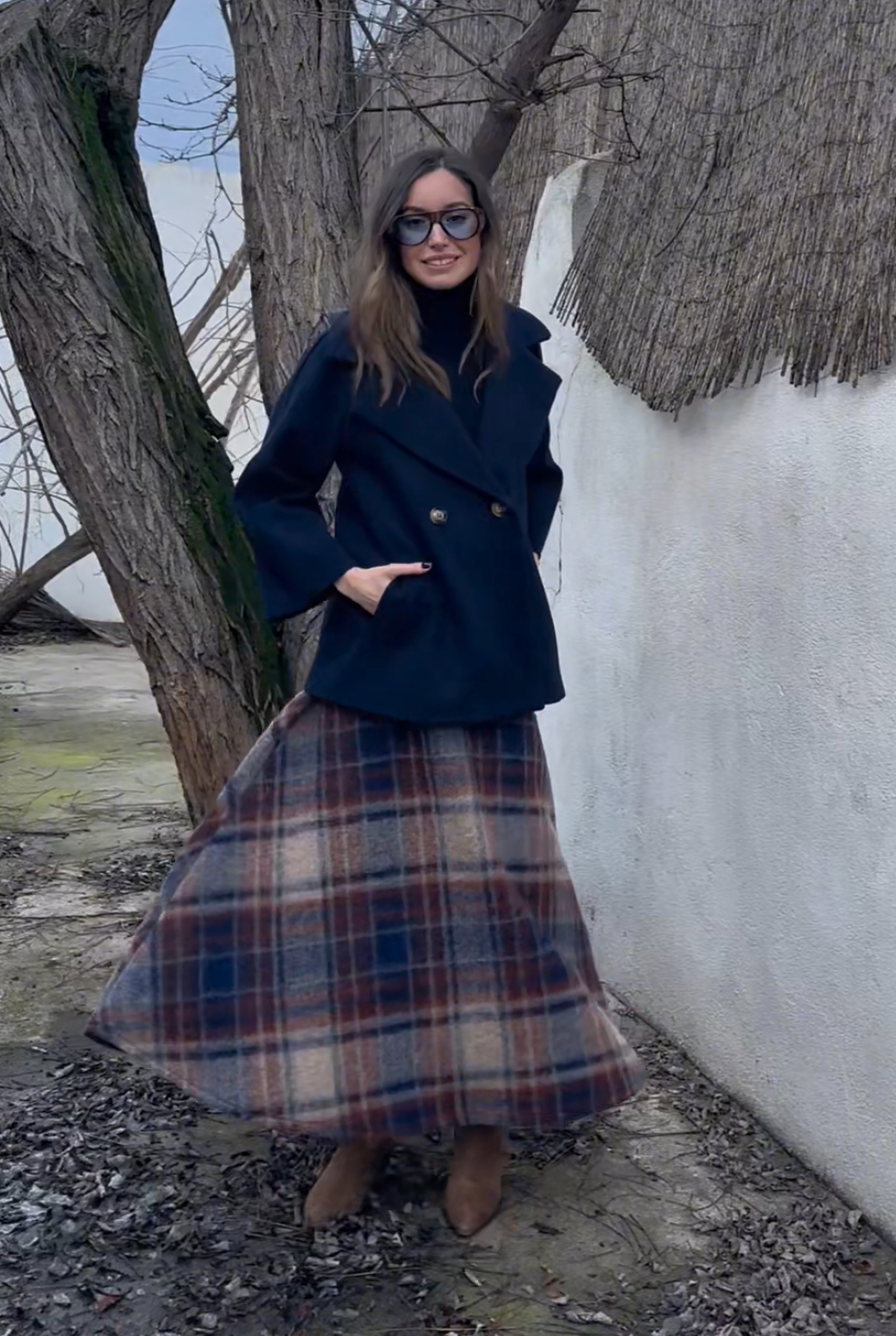 Falda tramontana cuadros - Imagen 4