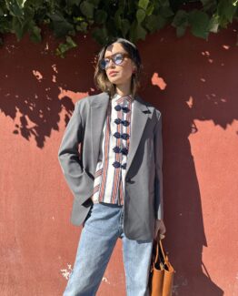 Blazer Almudena cool grey