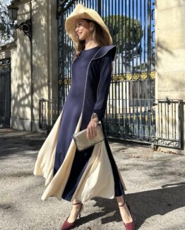 Vestido Suances azul marino