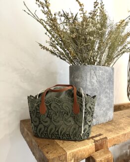 Bolso guipur Olive