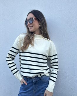 Jersey saint tropez Ivory