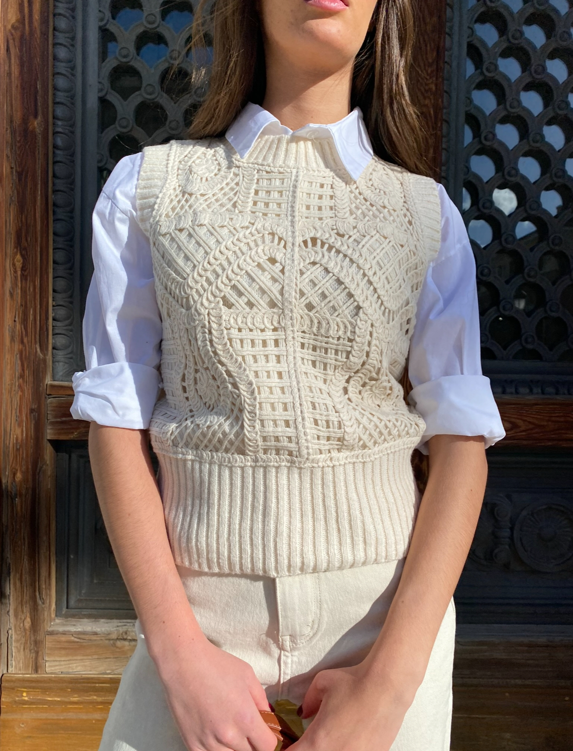 Chaleco punto estructura