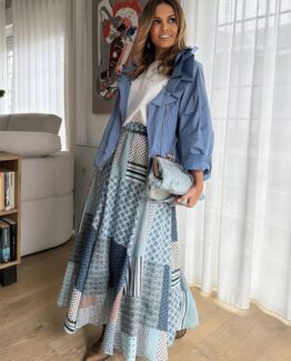 Falda Bristol patchwork