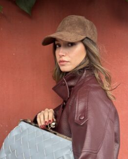 Gorra marrón chocolate