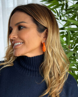 Pendiente tachas Orange