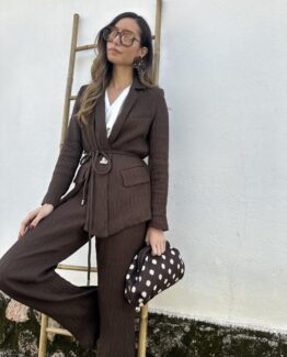 Blazer design limited edition chocolate