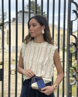 Blusa romantic volantes