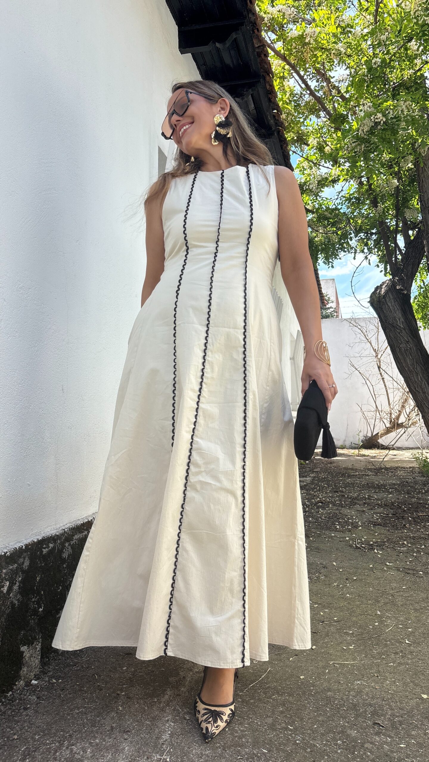 Vestido Cerdeña Ecru - Imagen 3