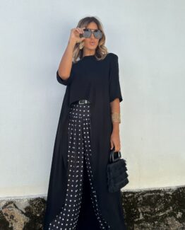 Túnica punto noir