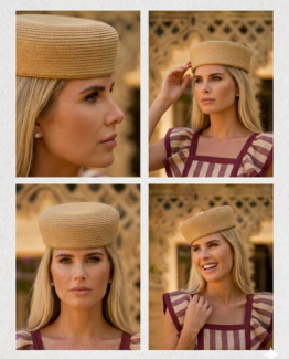 Gorro liso casquete natural
