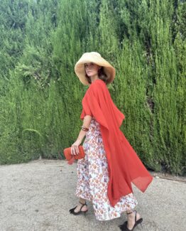 Capa chiffon teja