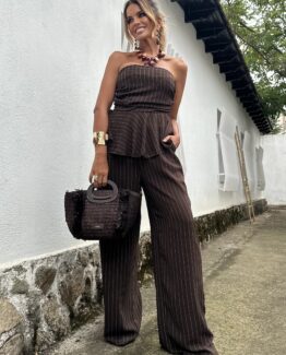Conjunto Cannes chocolate