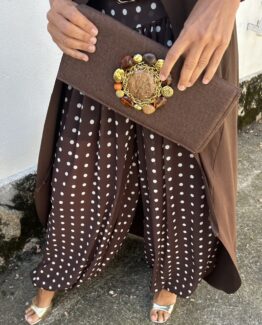 Bolso ronda joya chocolate