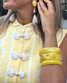 Conjunto brazalete Sídney yellow