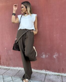 Pantalón pareo 2x1 chocolate