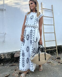 Conjunto bordado Casilda